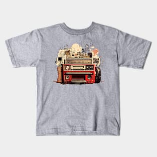 Vintage Radio Kids T-Shirt